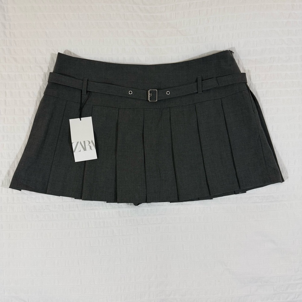 Zara Women's Dark Gray Mini Skirt